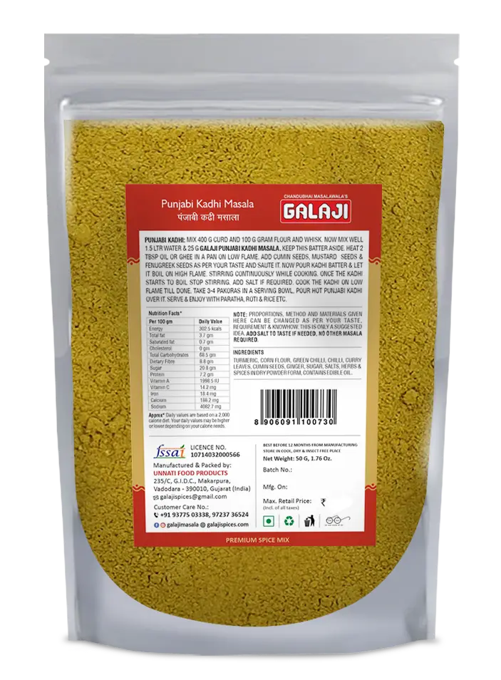 Punjabi Kadhi Masala