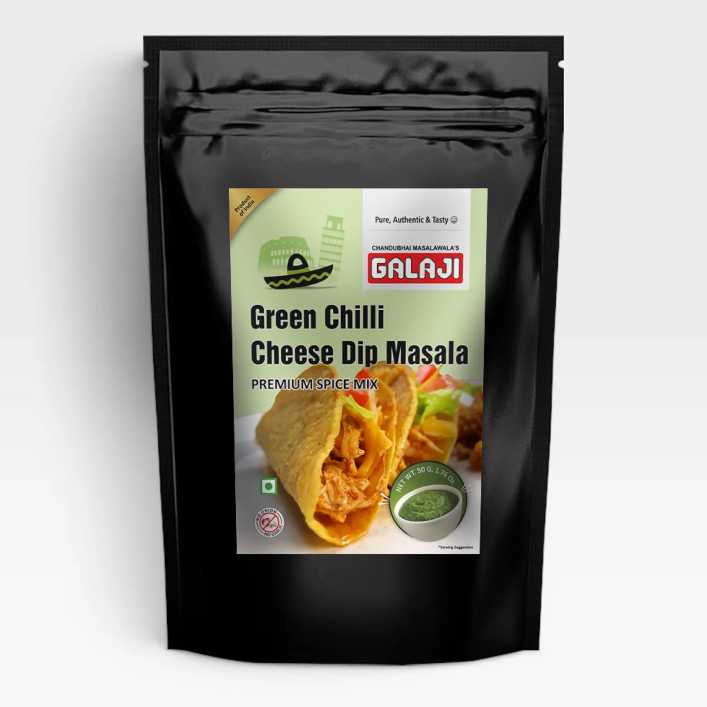 Cheese Dip Masala - Green Chilli