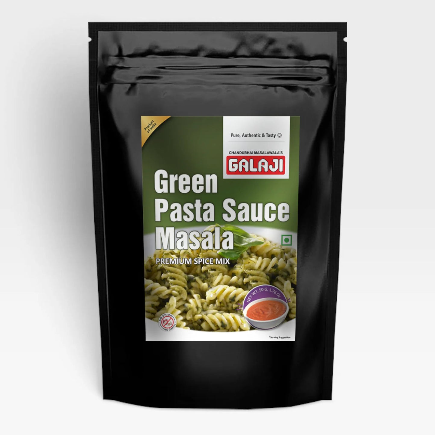 Pasta Green Sauce Masala