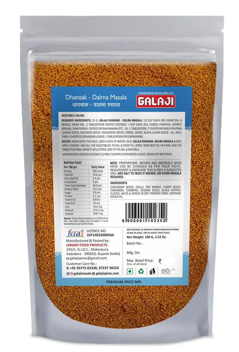 Dhanshak - Dalma Masala