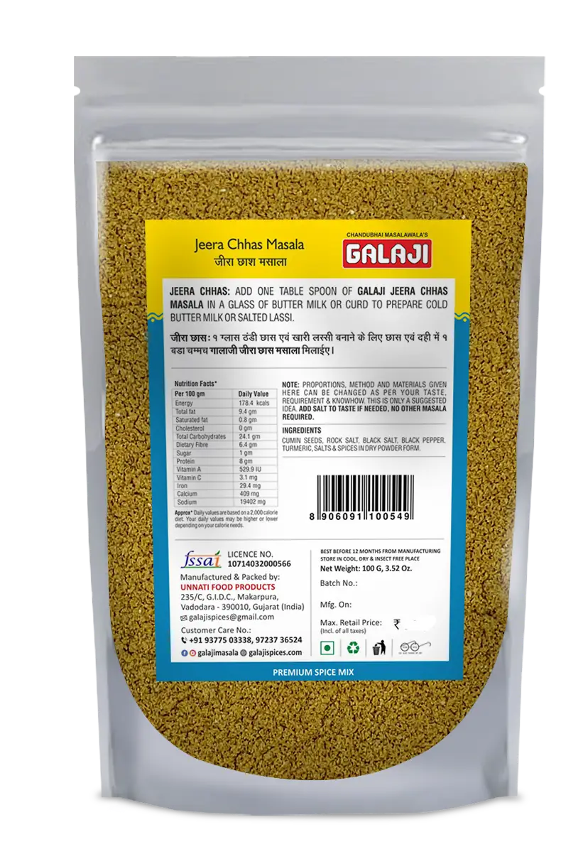Jeera Chhas Masala