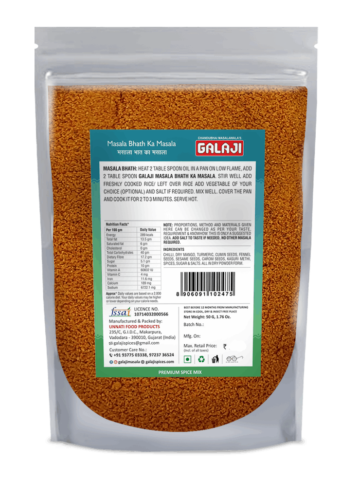 Masala Bhath Ka Masala