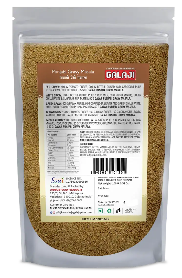 Punjabi Gravy Masala