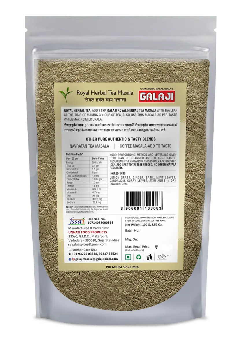 Royal Herbal Tea Masala