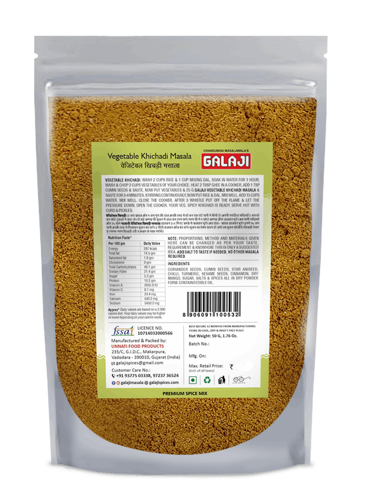 Vegetable Khichadi Masala